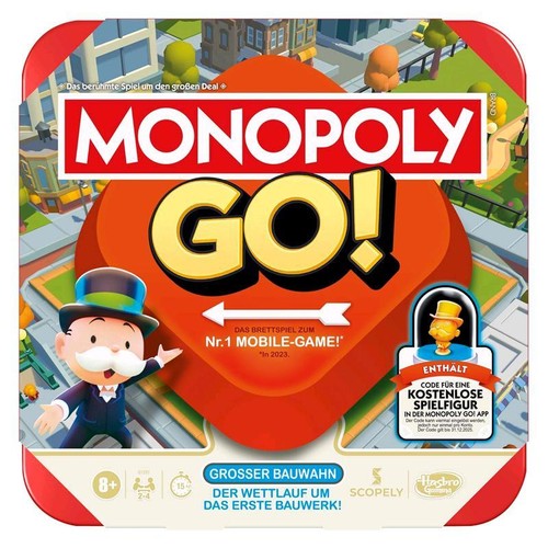 Hasbro monopoly gioco da - monopoly, go!