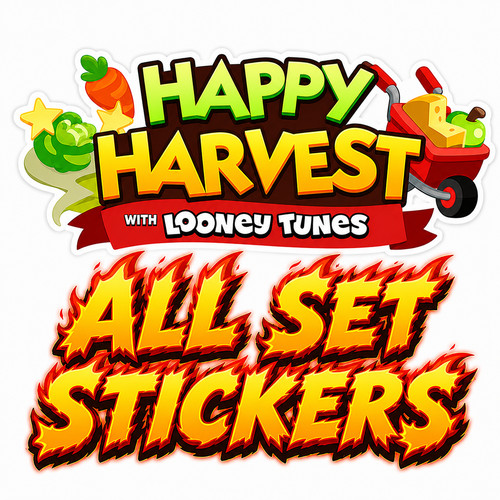 Album adesivi happy harvest - album,
